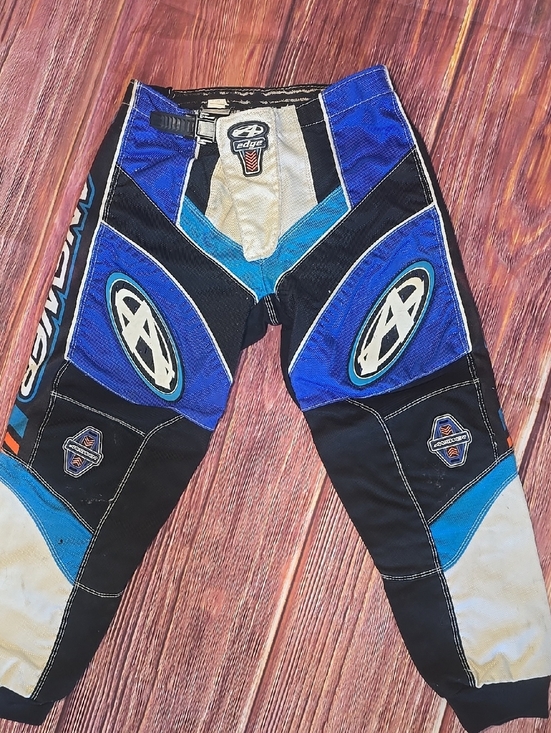 edge Other - Edge Slim Motocross Pants Youth in Blue and Black